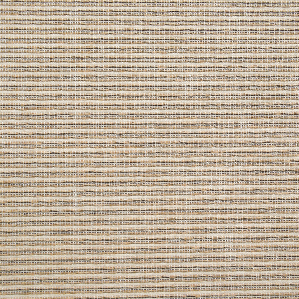 _104 | stella almond - ann rees: Enhance your interiors with Stella, an elegant linen and paper blend wallcovering in a warm natural earthy tone. Its refined stripe pattern and natural texture embody superior craftsmanship and innovative design.