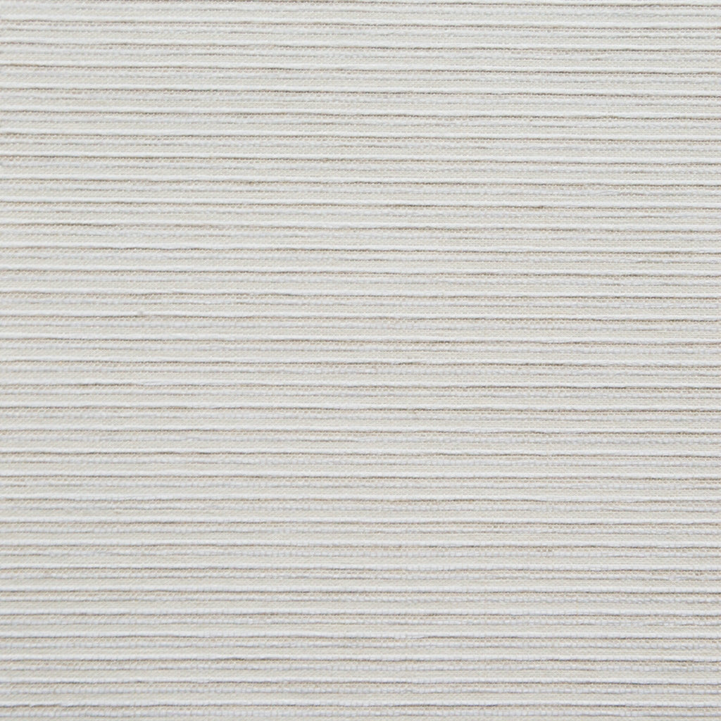 _104 | stella ivory sands - ann rees: Elevate your interiors with Stella, an elegant linen and paper blend wallcovering. Its refined stripe pattern and natural texture create a harmonious blend of superior craftsmanship and innovative design.